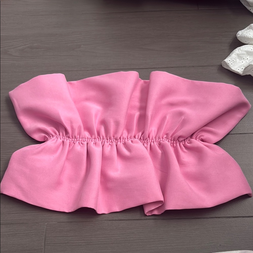 Zara Pink Crop Top